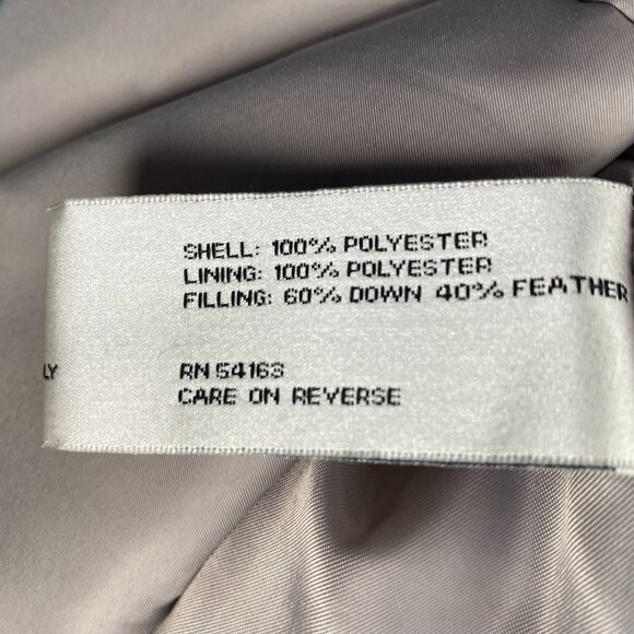 Kenneth Cole Womens Puffer Coat XS Grey Down & Feather - Picture 5 of 9